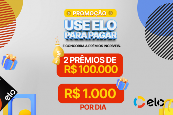 Promoção Use Elo Ganhe até R 100 mil seu cartão Elo Notícia Oficial