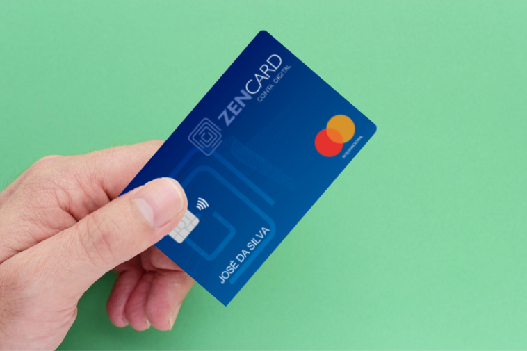 cartão de crédito pré-pago Zencard Mastercard