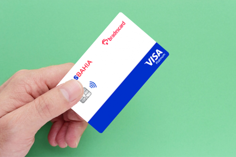 novo cartão de crédito Casas Bahia Visa Platinum