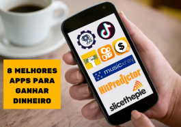 tela de celular mostrando os melhores aplicativos para ganhar dinheiro online