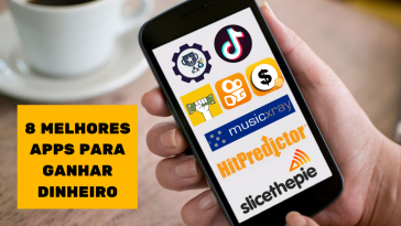 tela de celular mostrando os melhores aplicativos para ganhar dinheiro online