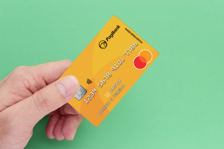 Cartão de crédito pré-pago PagBank Mastercard Internacional