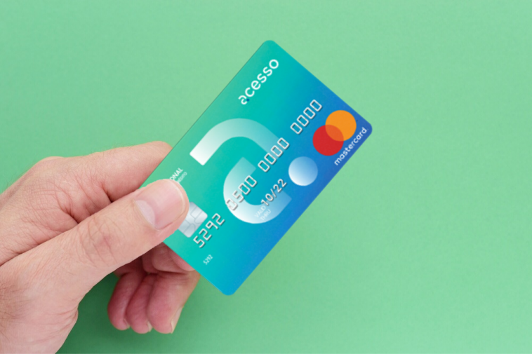 Cartão de crédito pré-pago Acesso Card Mastercard