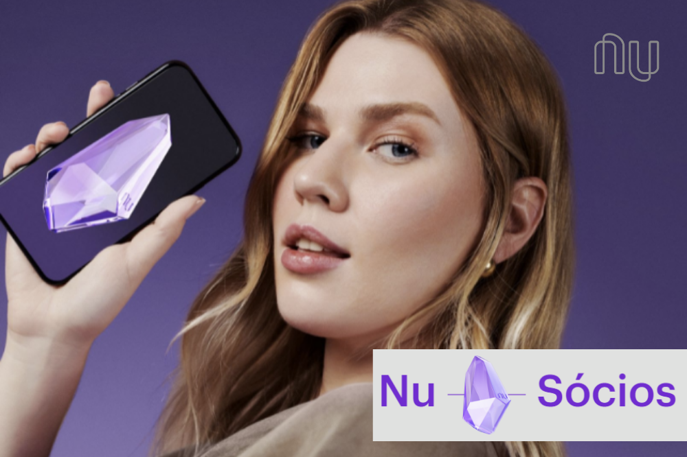 Programa NuSócios para se tornar sócio do banco Nubank
