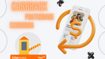 Inter Pass tag de veículo para pedágio e estacionamento do Banco Inter com programa de benefícios exclusivo com cashback