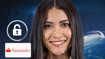 biometria facial aplicativo Santander