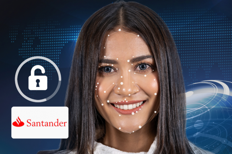 biometria facial aplicativo Santander