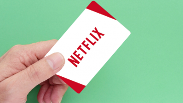 Cartão pré-pago da Netflix