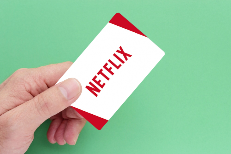 Cartão Pré pago Netflix