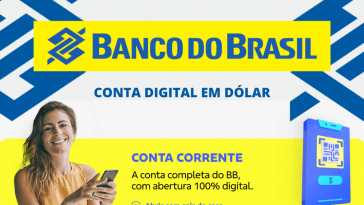 conta digital em dólar gratuita do Banco do Brasil