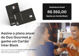 Ganhe o cartão Inter Black por menos de R$30,00 mensais