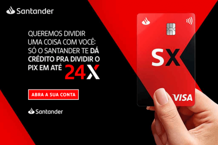 Pix parcelado Santander: Parcele seu PIX em até 24x