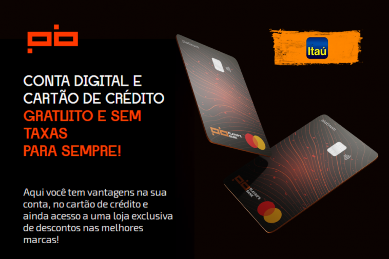 Itaú lança banco digital para gamers chamado de Player's Bank