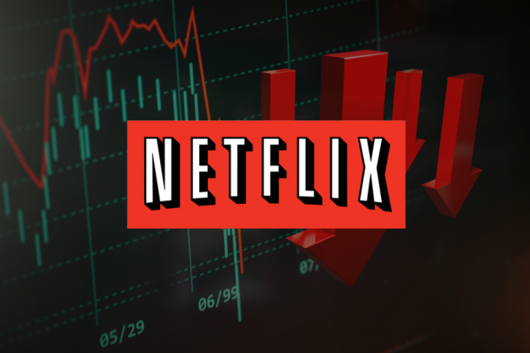 Ações da Netflix despencam quase 40% na bolsa dos EUA