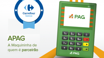 Conheça a APag, a maquininha de cartão do Carrefour e Atacadão