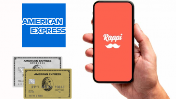 Promoção cartões American Express no app Rappi