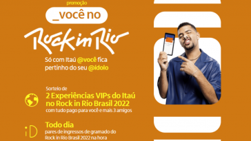 Rock in Rio sorteará ingressos grátis para clientes Itaú