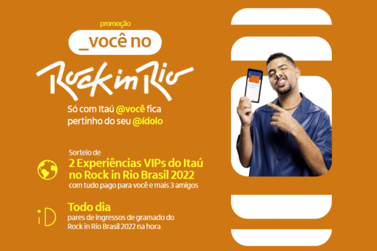 Rock in Rio sorteará ingressos grátis para clientes Itaú