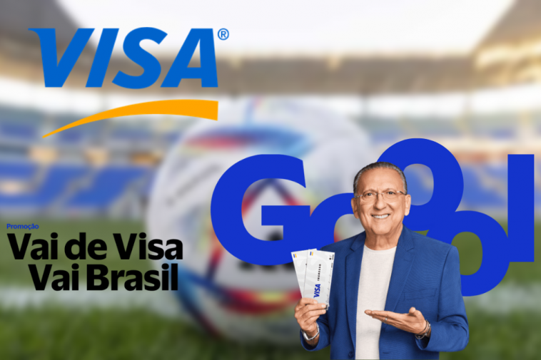 Promoção “Vai de Visa, Vai Brasil” te leva para a Copa