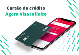 Ágora lança cartão de crédito Visa Infinite sem anuidade