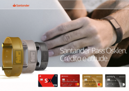 pulseira Santander Pass Osklen NFC grátis