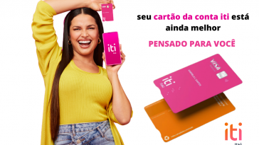 novo cartão da conta iti do Banco Itaú