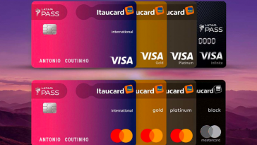 pontuação nos cartões LATAM Pass Itaú