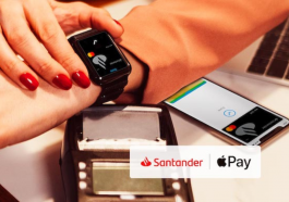 pontuação em dobro nos cartões Santander nos pagamentos na Apple Pay