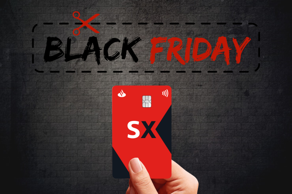 Vantagens do cartão de crédito SX para a Black Friday